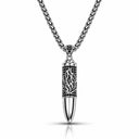 collier balle argent zirconium noir bijou judaica pendentif balle chaine acier inox homme femme