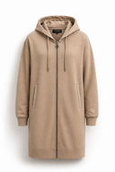 Gilet long beige Aech Sheli Eliorness – collection Eliorness