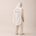 Tallit Magen David Beige – Eliorness Signature