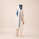 Ocean Blue Israel Tallit – Land of Israel Design | Eliorness