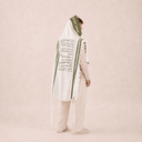 Khaki Modern Tallit – Petek Model | Eliorness
