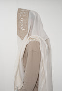 Tallit Flamme Nahman Beige – Signature Eliorness