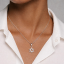 Collier Maguen David Dualité — Argent 925 & Zirkonium