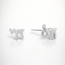 Boucles d’oreilles Hai Prestige – Argent 925 plaqué or & zirconiums