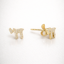 Boucles d’oreilles Hai Prestige – Argent 925 plaqué or & zirconiums