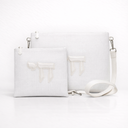 Set Tallit & Téfilines en lin Blanc – Hai