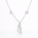 Collier Terre d’Israel — Argent 925 & Zirkonium