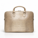 Porte-Tallit & Tefilines cuir Beige Aech sheli croco mat - format document