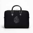 Porte-Tallit & Tefilines lin noir Aech sheli - format document