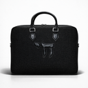 Porte-Tallit & Tefilines lin noir Hai - format document