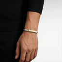 Manchette-Petek-Metal_Finition-croco-blanc