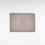 Portefeuille: Gris Croco