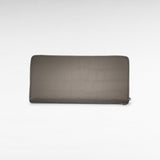 Portefeuille long Gris.Croco