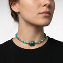 שרשרת Vegas – חרוזים ותליון פתק