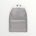 SAC À DOS EN CUIR GRIS CROCO MAT– ÉDITION ELIORNESS AESH SHELI