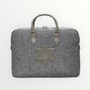 Porte-Tallit & Tefilines lin Gris Maguen david- format document