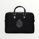 Porte-Tallit & Tefilines lin noir Aesh sheli- format document