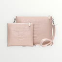 Set Tallit & Téfilines en cuir Rose croco – Maguen david