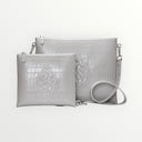 Set Tallit & Téfilines en cuir Gris croco– Aesh Sheli