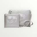 Set Tallit & Téfilines en cuir Gris croco – Maguen david