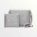 Set Tallit & Téfilines en cuir Gris croco mat – Maguen david