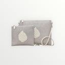 Set Talit & Tefilines – Lin beige & Aesh sheli cuir