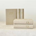 Livres de prière Mahzorim beige premium personnalisables – Eliorness