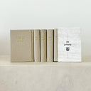 Coffret 5 Mahzorim de fêtes beige personnalisable – Eliorness