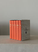 Set de Mahzorim orange avec coffret – Livres de prière juifs – Eliorness