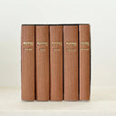 Set de Mahzorim marron avec coffret – Livres de prière juifs – Eliorness