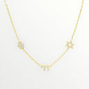 Collier Trio Mini Hai - Maguen - Hamsa — Argent 925 & Zirkonium