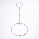 bracelet bague hai חי argent zirconium bijou judaica eliorness bracelet main femme tendance