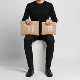 Dark Grey Tallit &amp; Tefillin Set -Hai