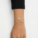 צמיד AECH CHELI עם זירקונים נוצצים