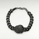 Full Used Silver Chain Bracelet