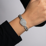 Full Used Silver Chain Bracelet