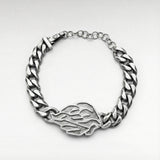 Full Used Silver Chain Bracelet