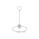 Bracelet de main Aech Cheli argent 925 fond blanc