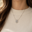Collier Aech Cheli Argent 925 – argent, porté