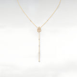 Collier Aech Or Filament – Argent 925 & diamant