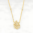 שרשרת כסף AECH CHELI –  יהלומים