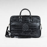 Porte Document Croco Brillant