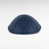 KIPPA.BLEU.CUIR