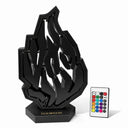 Boîte de Tsedaka lumineuse LED Aech Cheli Grand Modèle noire avec télécommande – Eliorness