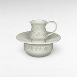 Mayim Aharonim – Ensemble rituel coupe & soucoupe