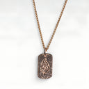 Aech Cheli Rose Gold/Silver Plaque