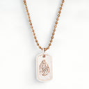 Aech Cheli Rose Gold/Silver Plaque