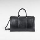 תיק Keepall מעור שחור מט