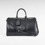 Sac de voyage en cuir noir mat – Keepall