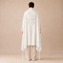Tallit Personnalisé Blanc – broderie Haï
